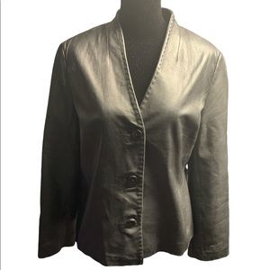 Flawless ⭐️⭐️🌟🌟⭐️Bod&Christensen leather jacket EUC